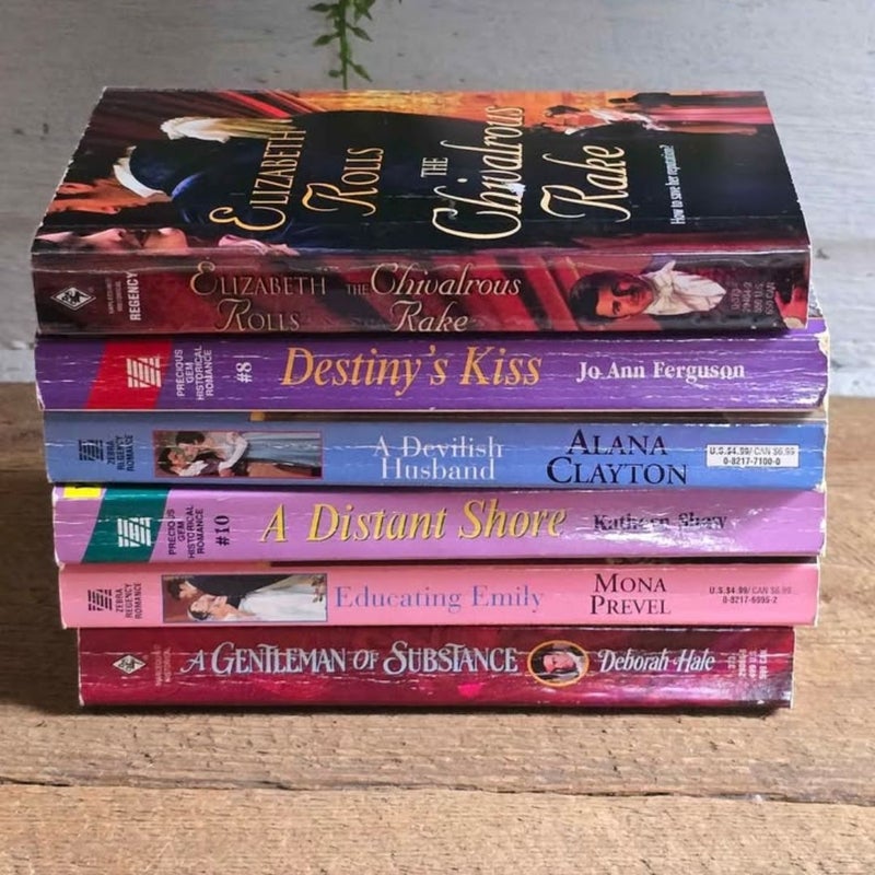 Regency Romance Book Lot