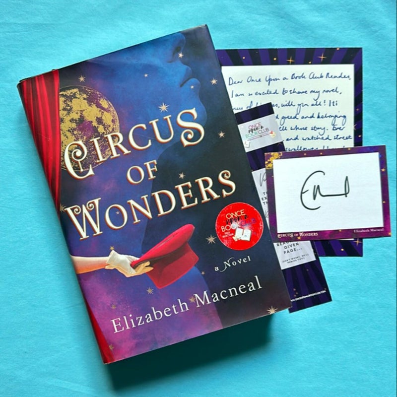 *signed book plate* Circus of Wonders