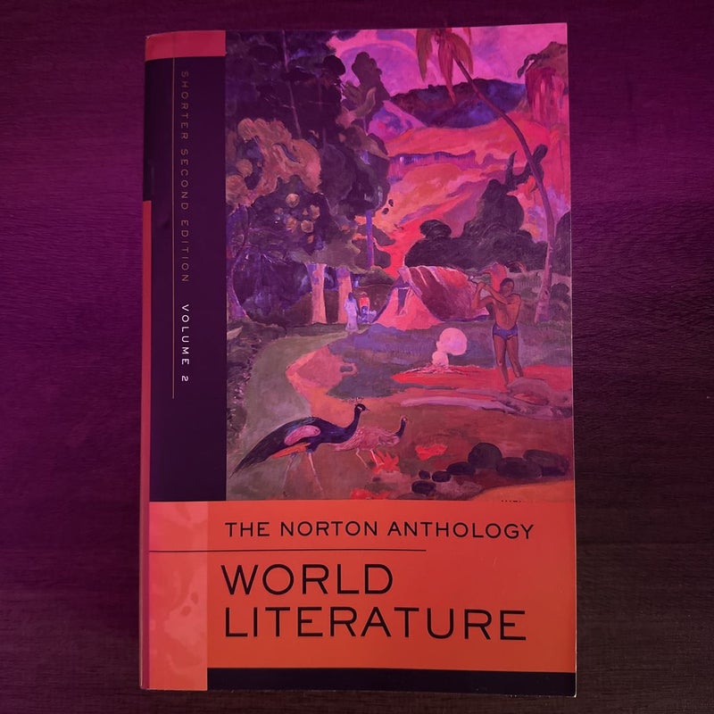 The Norton Anthology of World Literature