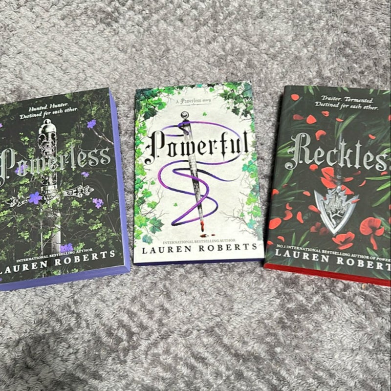 Powerless books 1&2 and novella