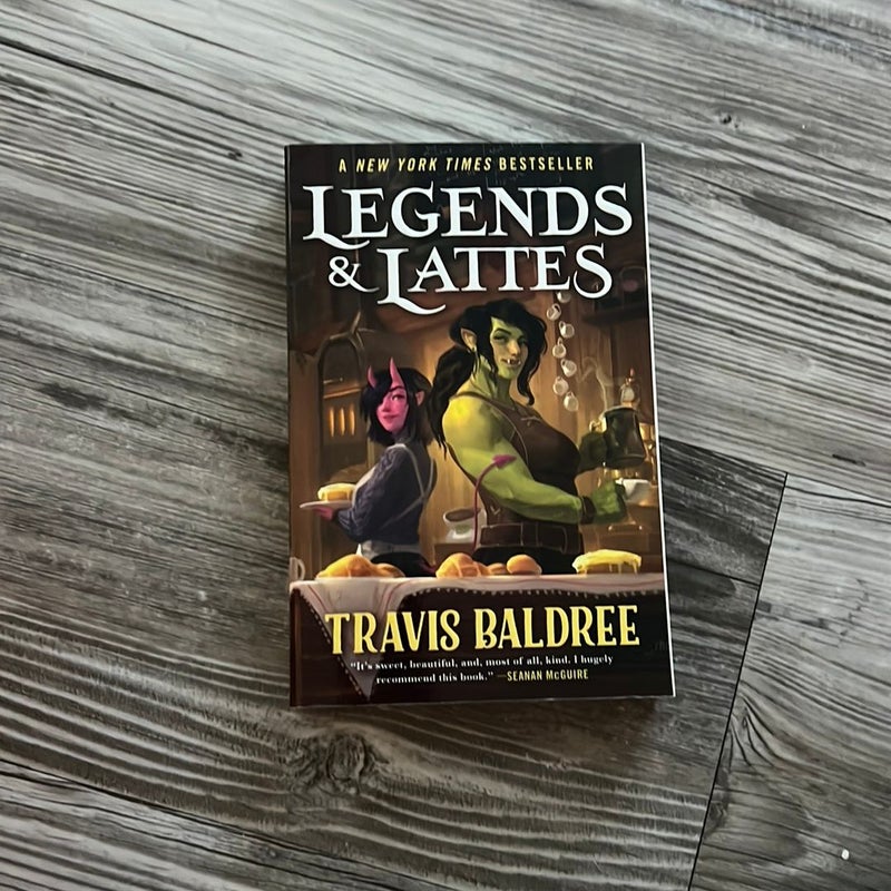 Legends and Lattes by Travis Baldree, Paperback