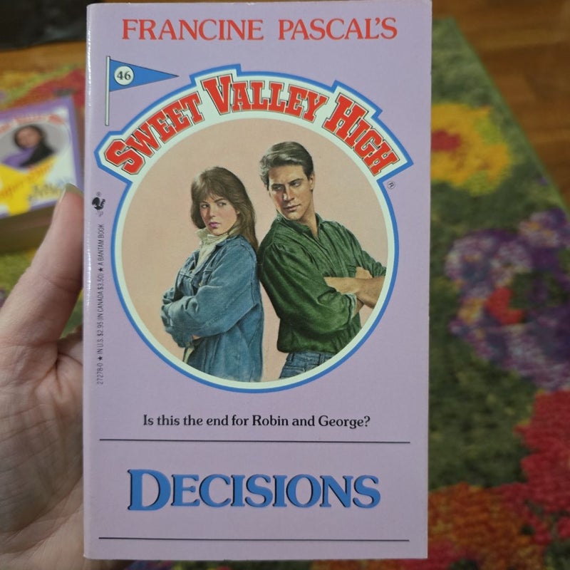Sweet Valley High #46: Decisions