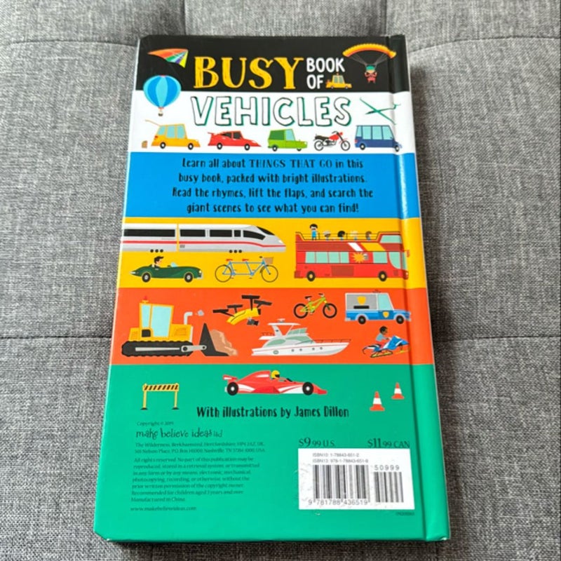 Busy Book of Vehicles