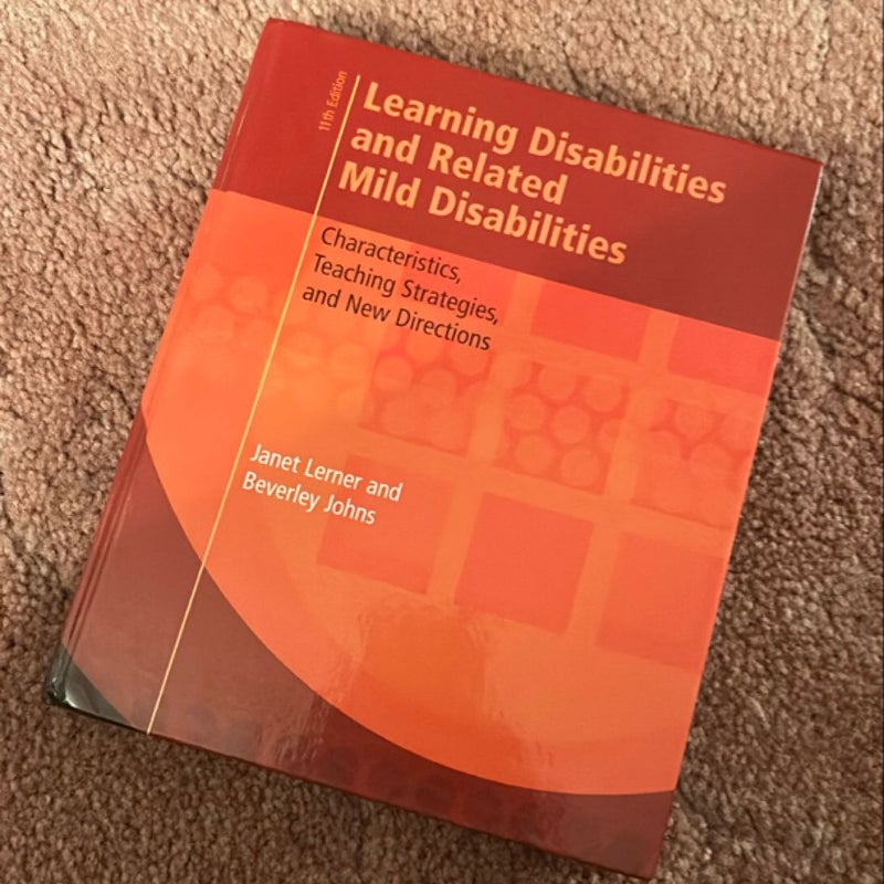 Learning Disabilities and Related Mild Disabilities