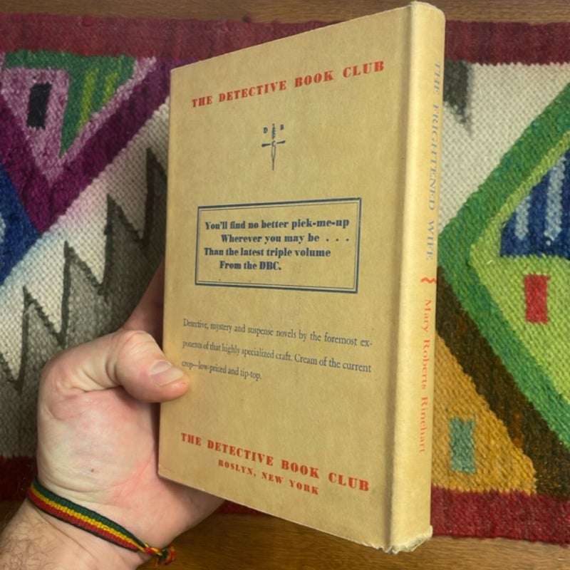 The Frightened Wife and Other Stories (1953 Detective Book Club Edition)