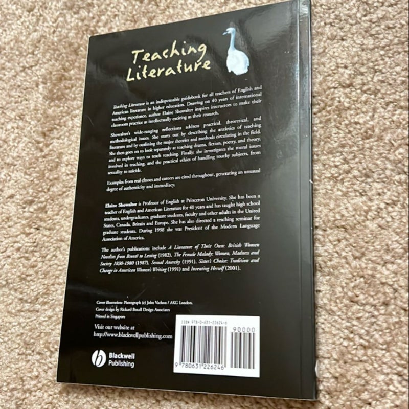 Teaching Literature