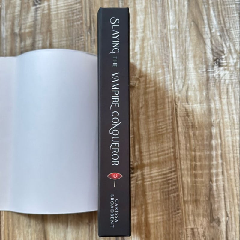 Slaying the Vampire Conqueror - SIGNED - OOP Indie Hardcover