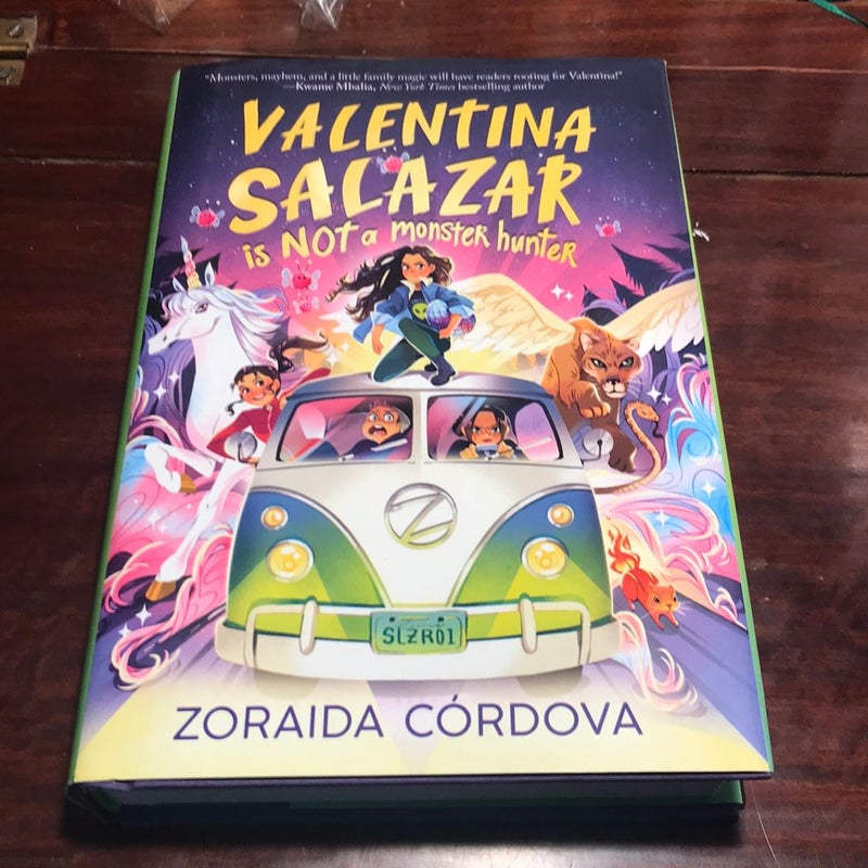 1st ed./1st printing * Valentina Salazar Is Not a Monster Hunter