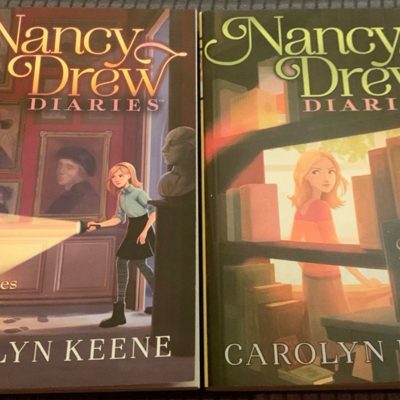 The Nancy Drew Diaries 4pc lot
