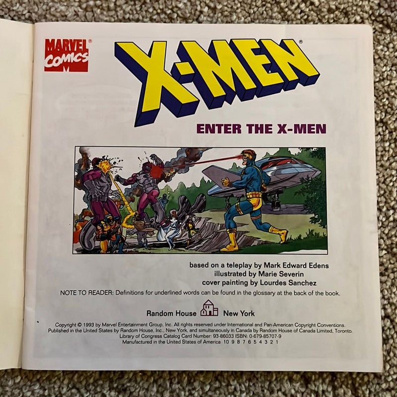 X-MEN : Enter the X-Men