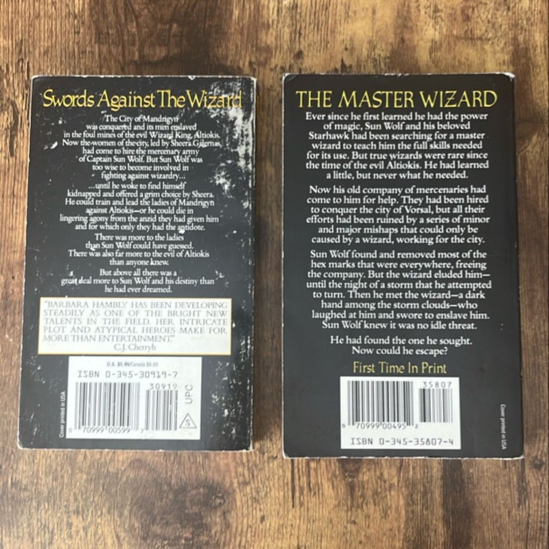 2 Book Lot: The Ladies of Mandrigyn/The Dark Hand of Magic