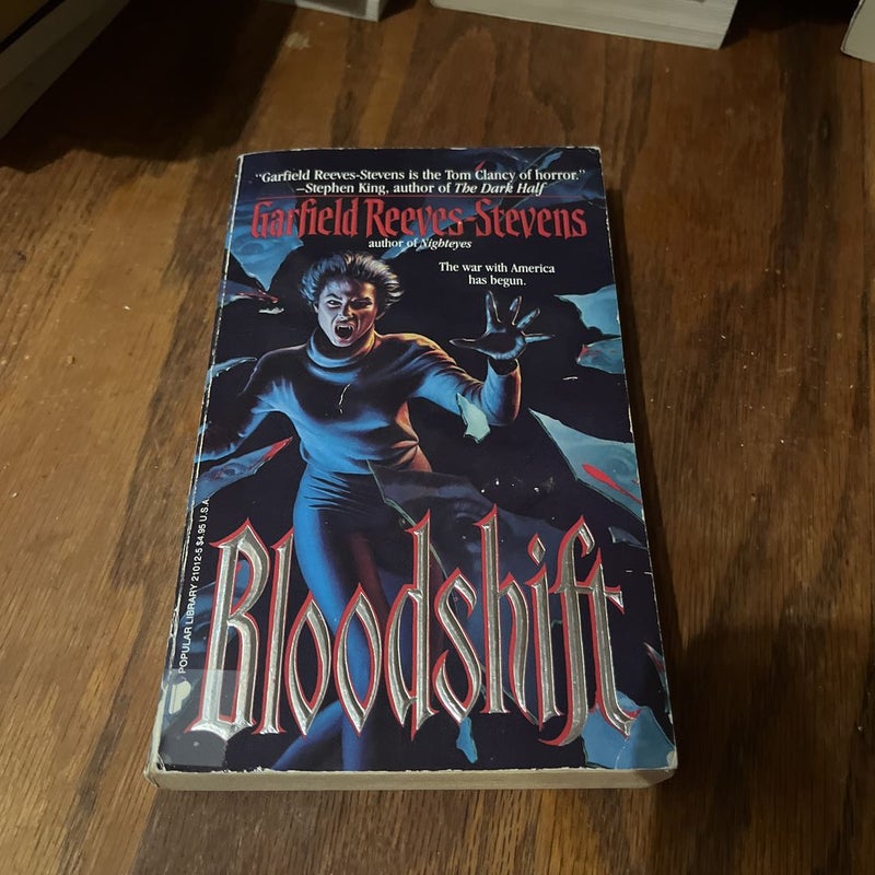 Bloodshift by Garfield Reeves-Stevens, Paperback | Pangobooks