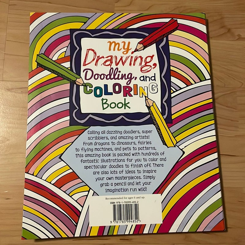My Drawing, Doodling and Coloring Book
