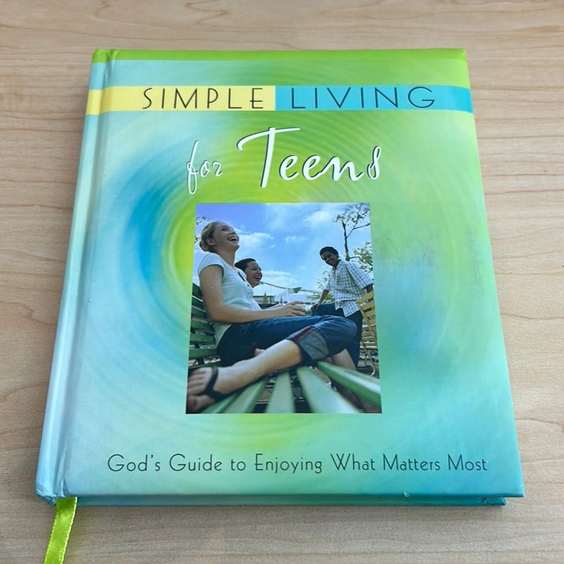 Simple Living for Teens