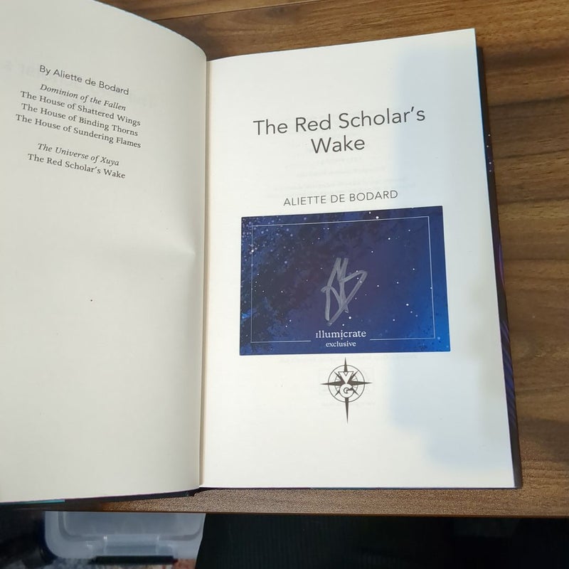 The Red Scholar's Wake - Illumicrate Special Edition 