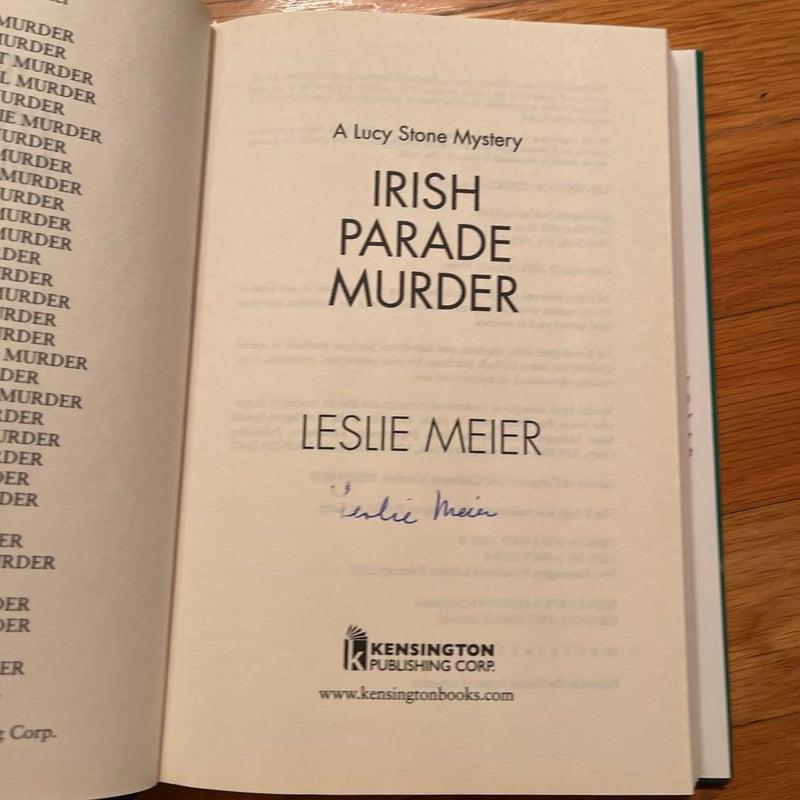 Irish Parade Murder (signed)