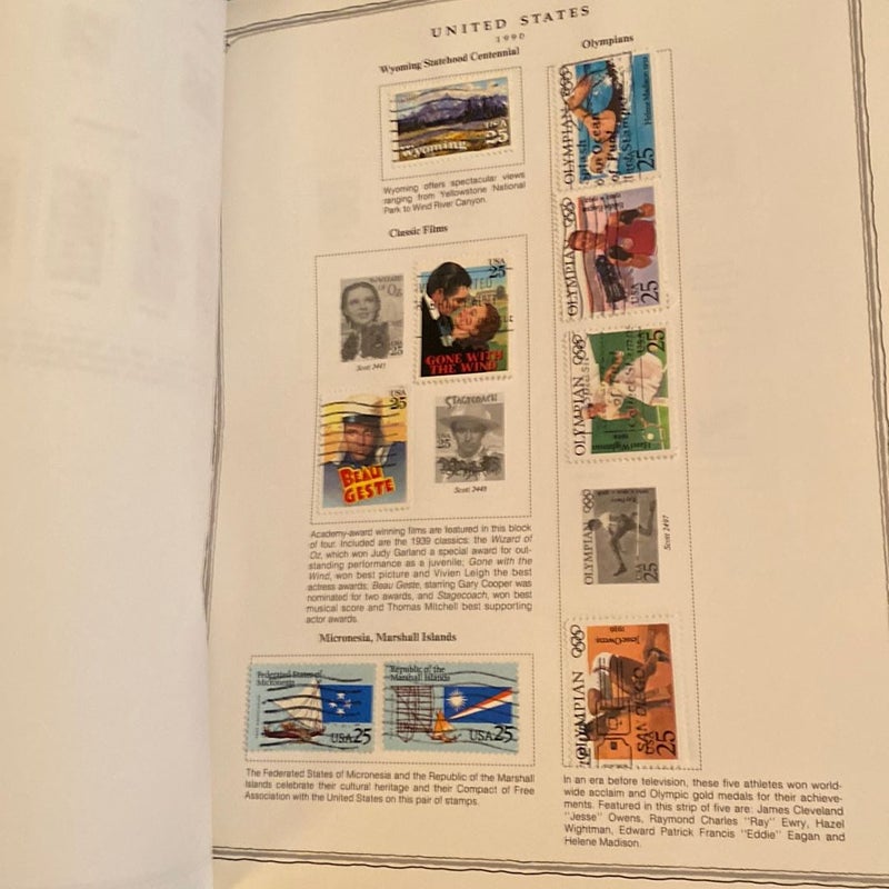 Vintage Minuteman Stamp Album