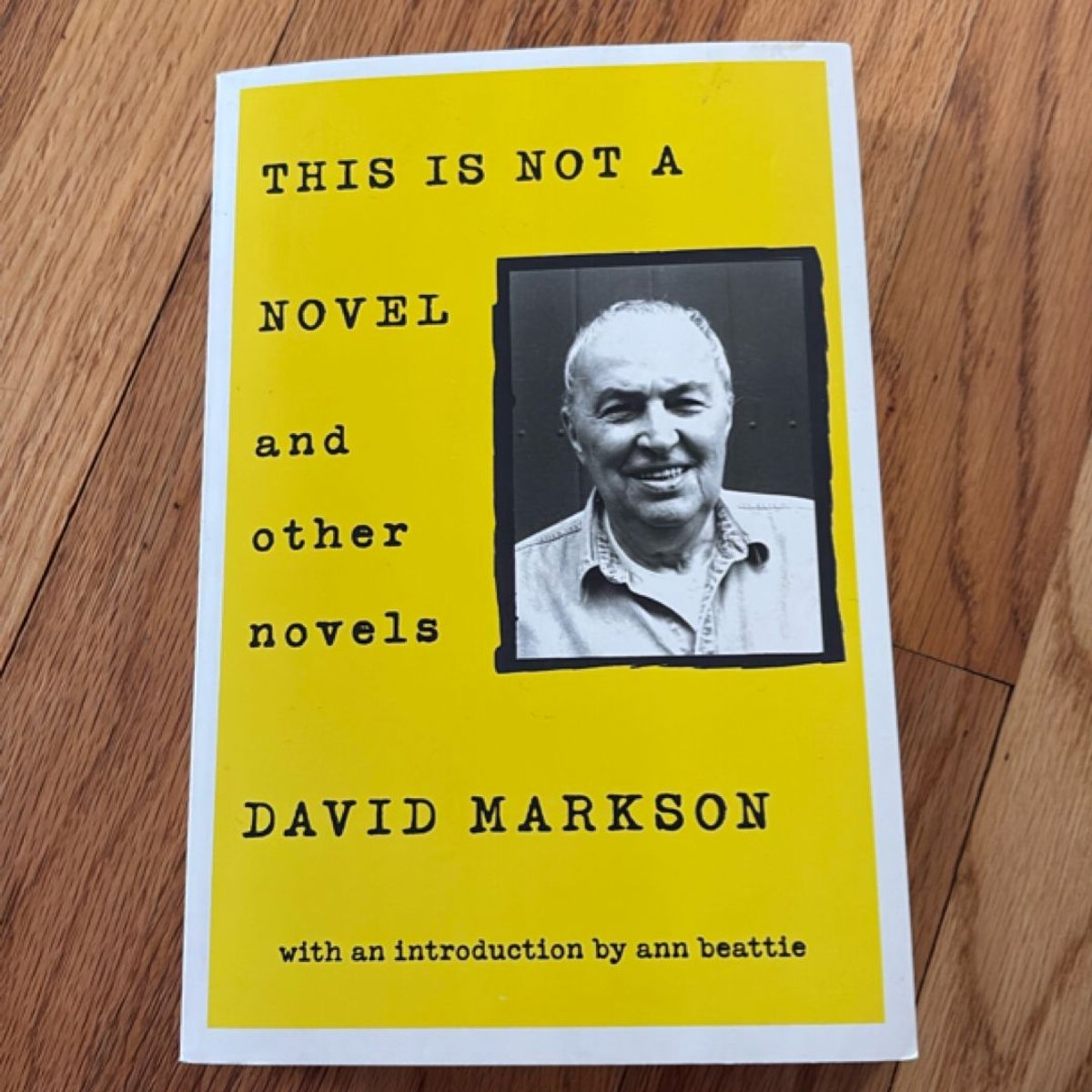 This Is Not a Novel and Other Novels by David Markson