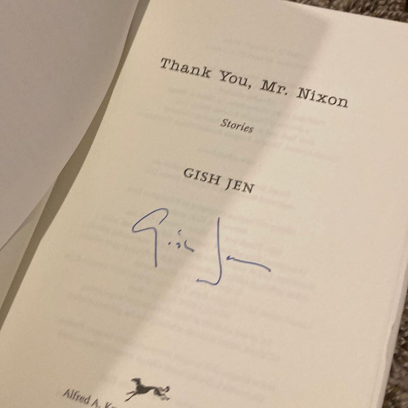 Thank You, Mr. Nixon (signed, first edition)