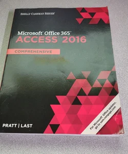 Shelly Cashman Series MicrosoftOffice 365 and Access2016