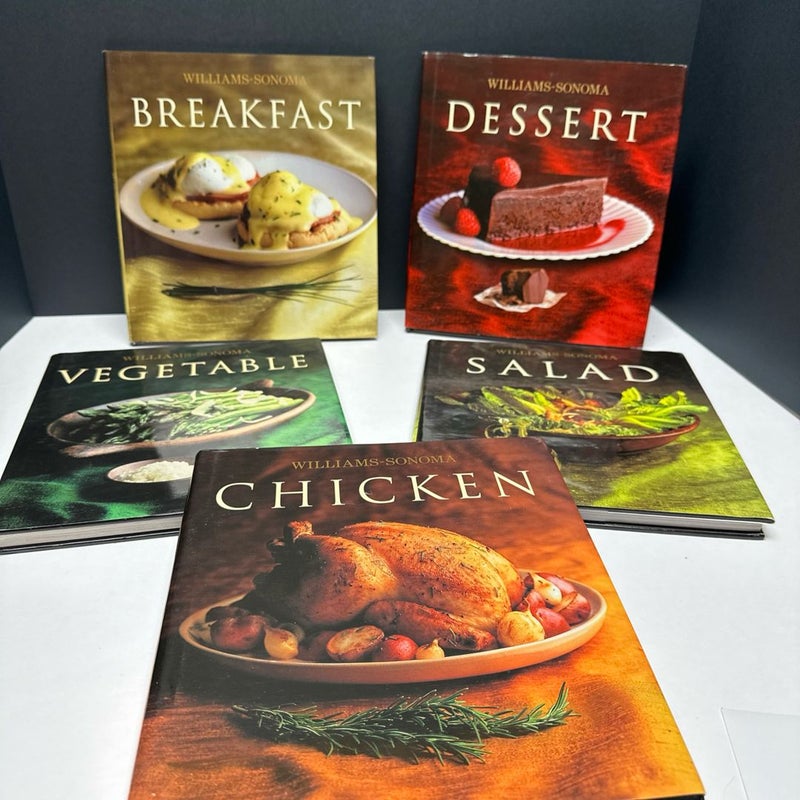 Williams Sonoma Cookbooks Set of 5