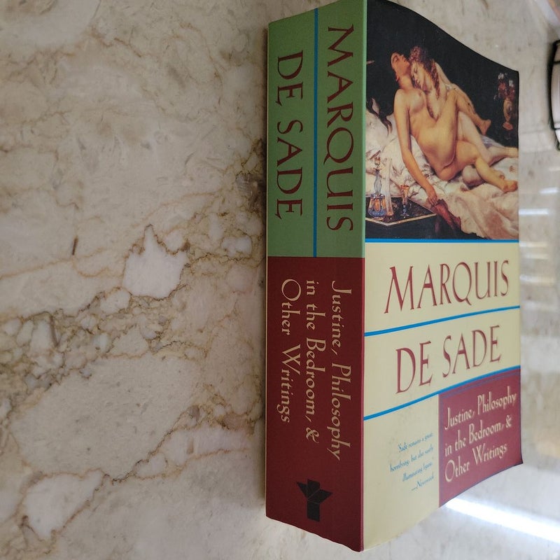 Justine, Philosophy in the Bedroom, and Other Writings