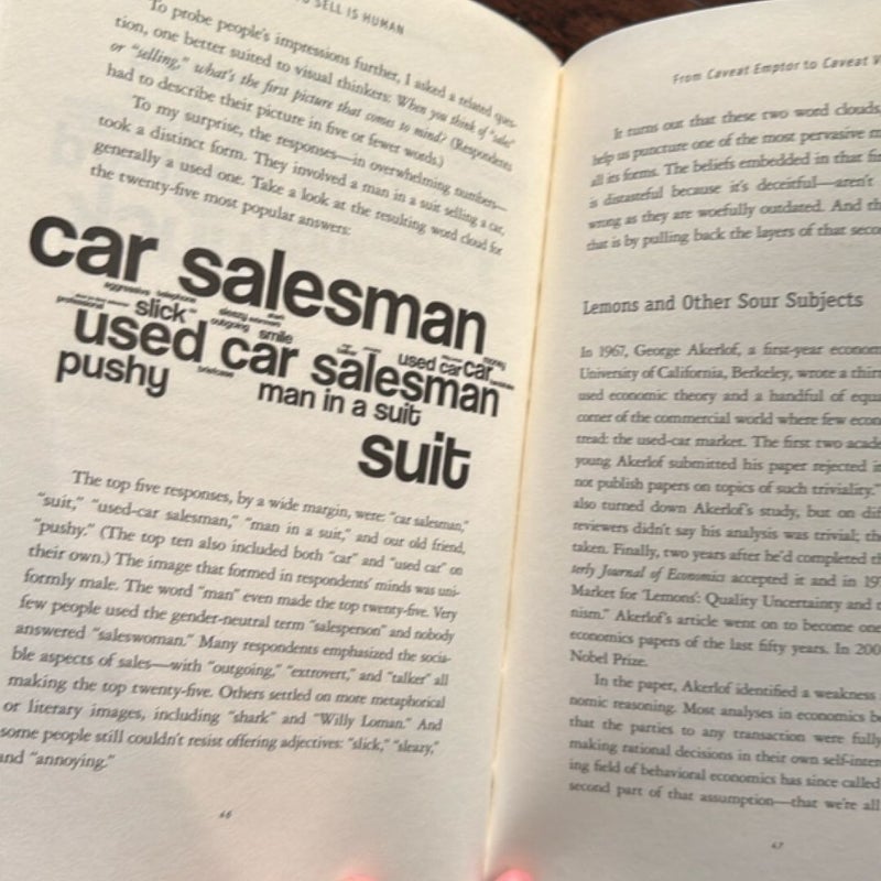 To Sell Is Human