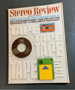 Stereo Review Magazine March 1970