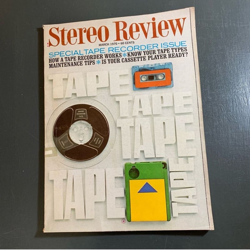 Stereo Review Magazine March 1970
