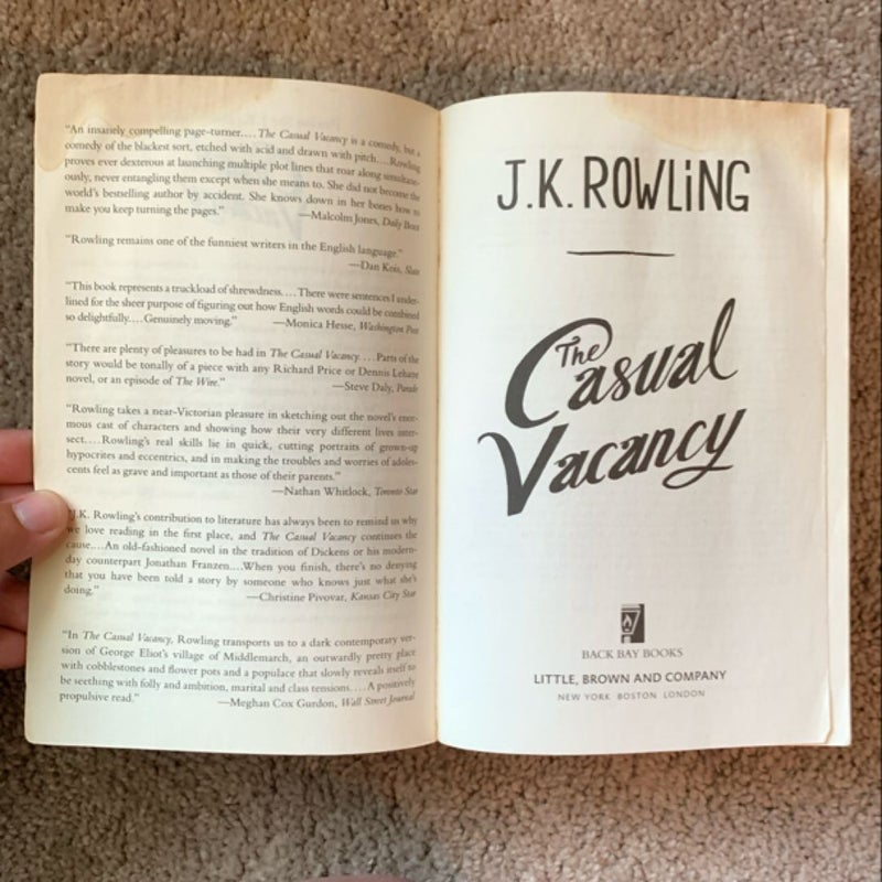 The Casual Vacancy