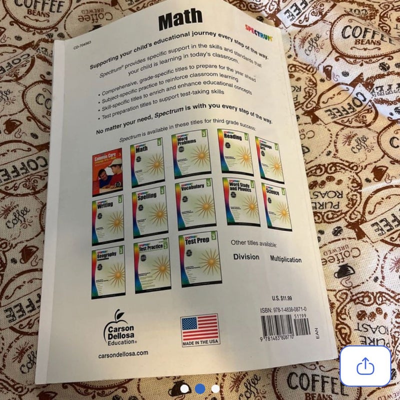 Reading and Math , Grade 3 Bundle 