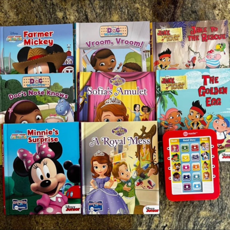 Disney MeReader Doc Mcstuffins Minnie Mickey Sofia the First 