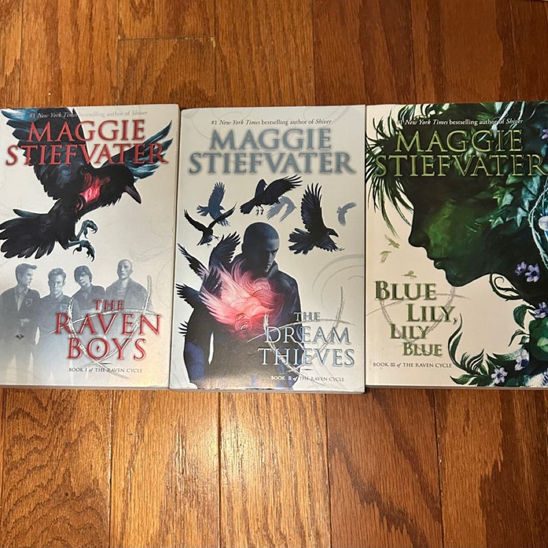 The Raven Boys (First 3 books)