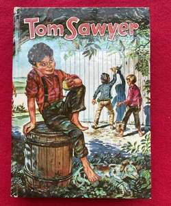 Tom Sawyer - Vintage book Hardcover 