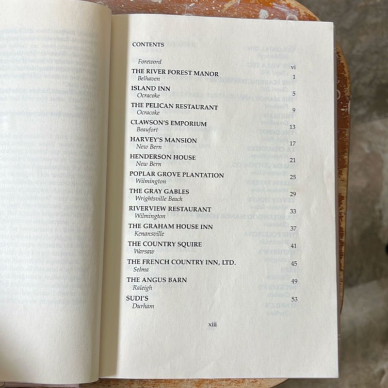 (1983) North Carolina's Historic Restaurants and their Recipes
