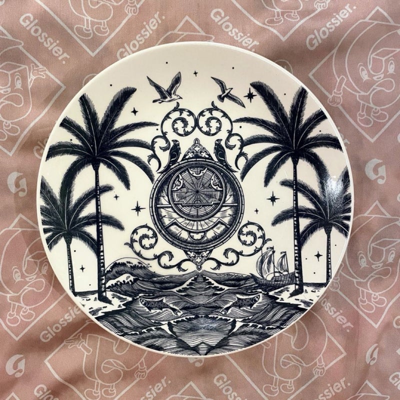 FREE SHIPPING! Fairyloot Exclusive: The Adventures of Amina al-Sirafi Plate