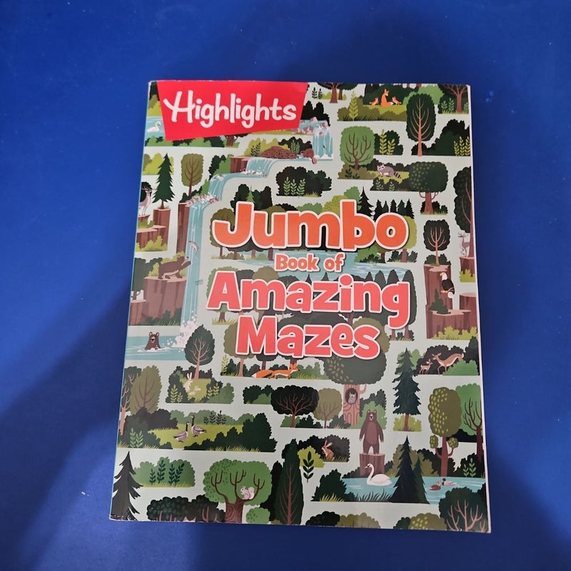 Jumbo Book of Amazing Mazes