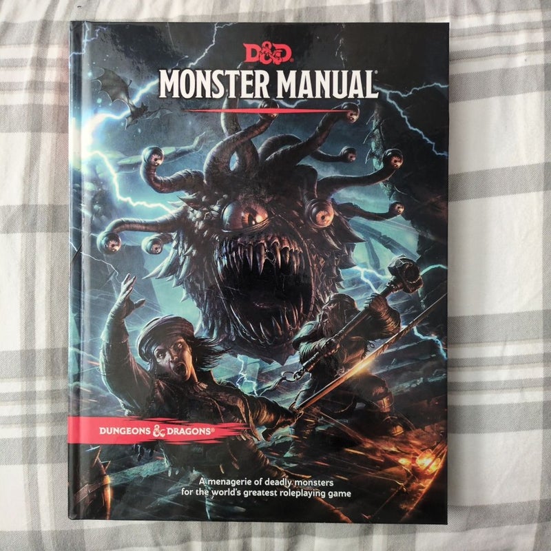 Dungeons and Dragons Monster Manual (Core Rulebook, d&d Roleplaying Game)