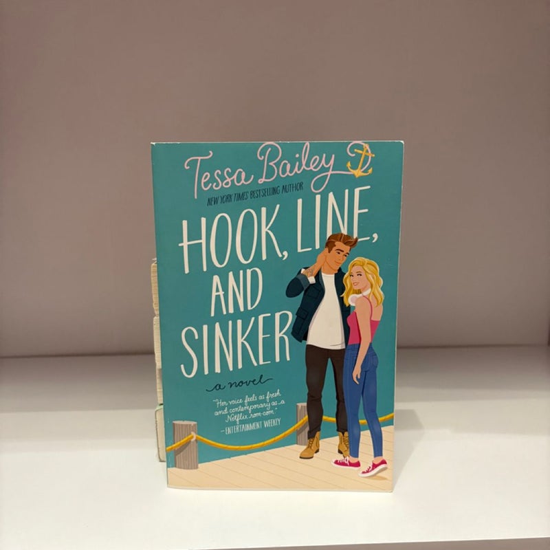 Tessa Bailey Bundle - 6 Paperbacks: It Happened One Summer + Hook, Line, and Sinker + Secretly Yours + Unfortunately Yours + Fix Her Up + My Killer Vacation