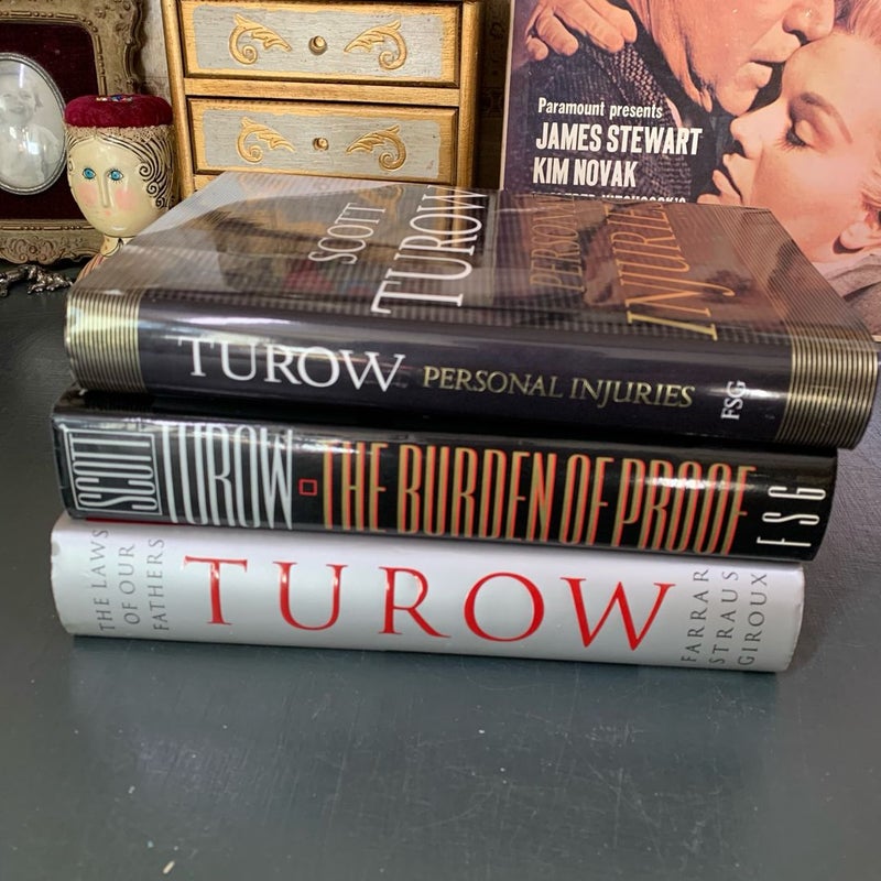 Scott Turow 3-book Bundle 