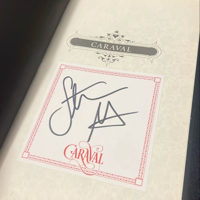 Caraval - signed first edition 