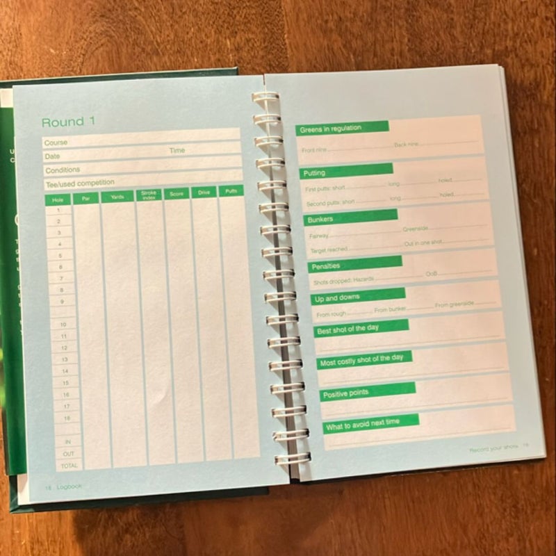 Golfer's Logbook