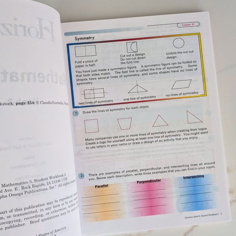 Horizons Mathematics 5 Book 2