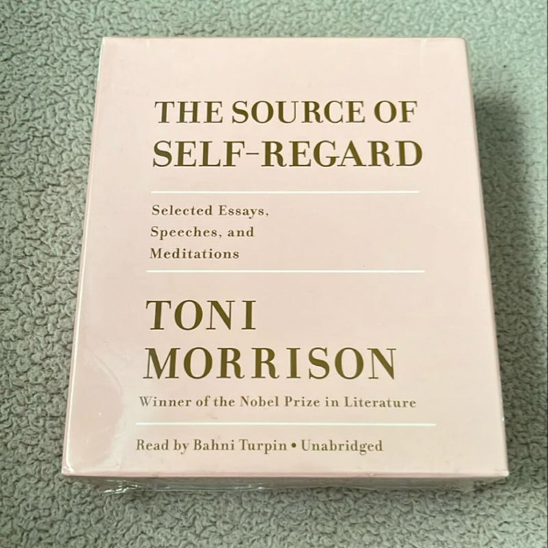 The Source of Self-Regard (Audio CD’s)