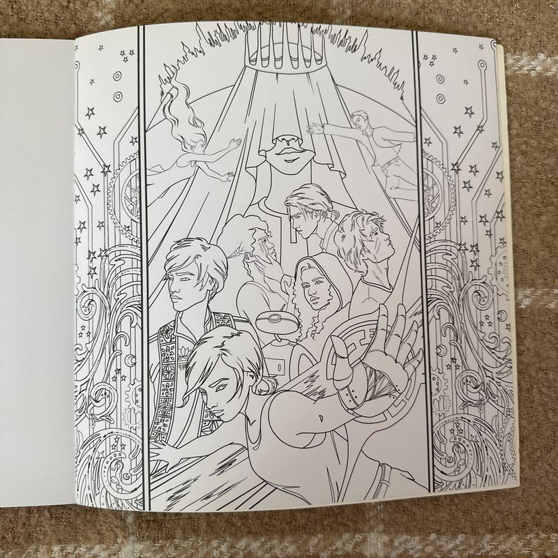 The Lunar Chronicles Coloring Book