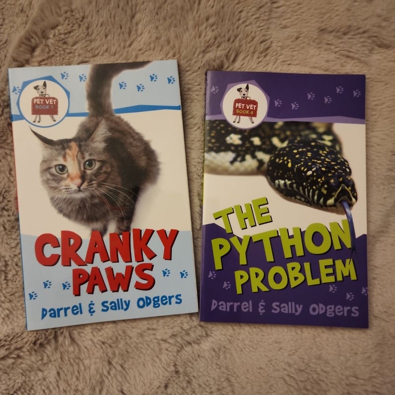 Pet Vet Books 1 and 4