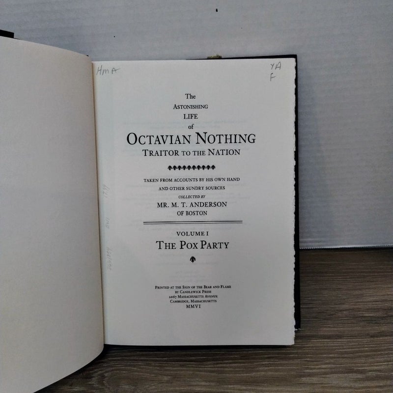 The Astonishing Life of Octavian Nothing, Traitor to the Nation, Volume I