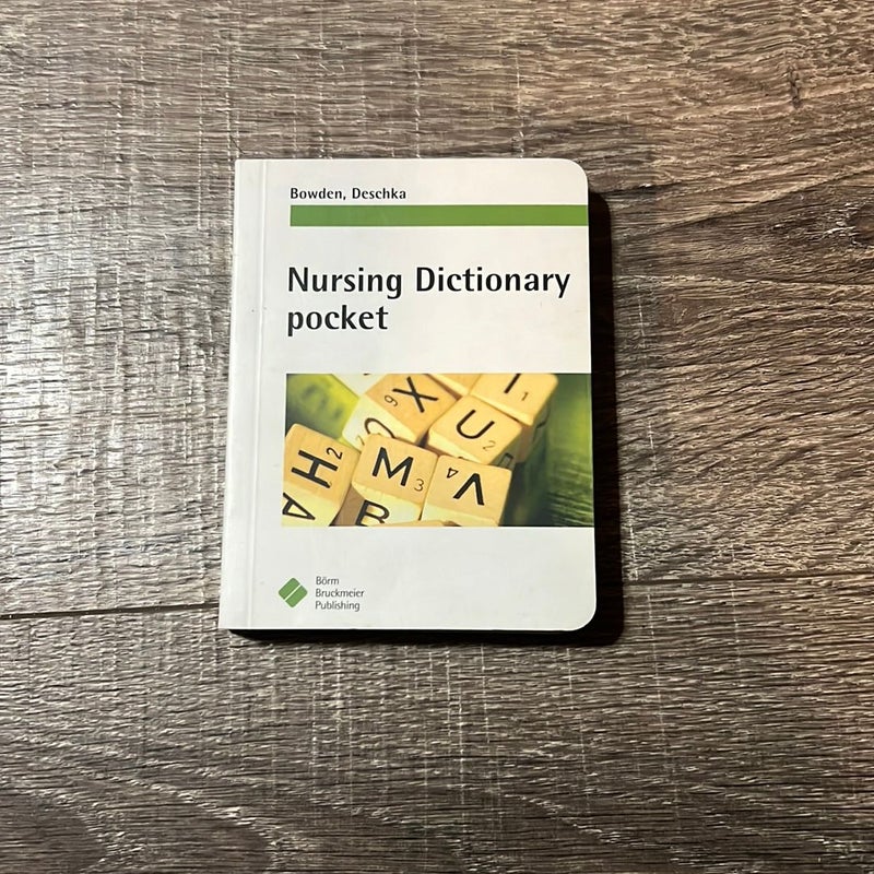 Nursing Dictionary Pocket