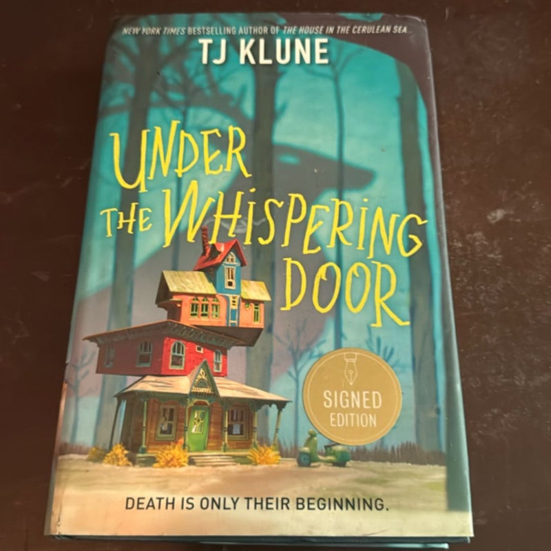 Under the Whispering Door (SIGNED 1st Ed)