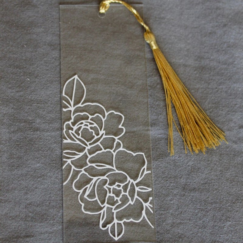 flower bookmark 